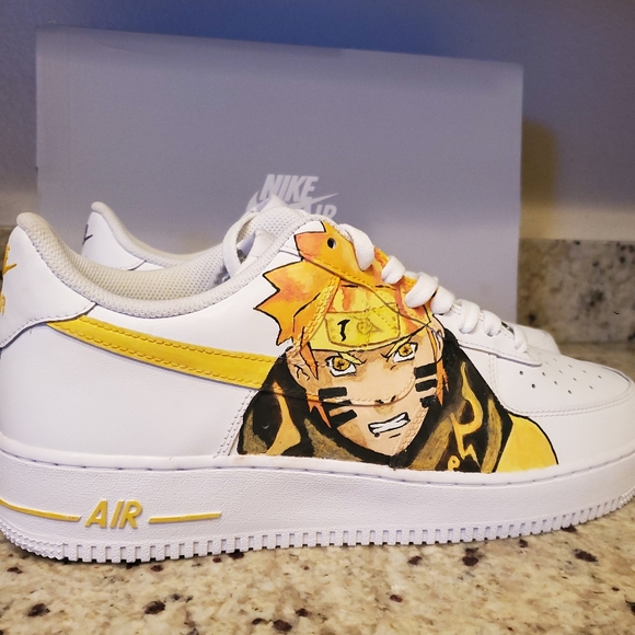 Nike Air Force 1 Naruto X Sasuke - Picture 3 of 6
